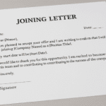 joining letter naukri.com