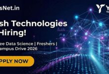 Yash Technologies Off Campus Drive 2026: Trainee - Data Scientist Freshers