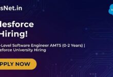 Salesforce Hiring Entry-Level Software Engineer AMTS (0-2 Years)