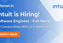 Intuit Off Campus Drive 2026 - Hiring Software Engineer