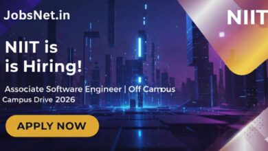 NIIT Off Campus Drive 2026 - Hiring Associate Software Engineer