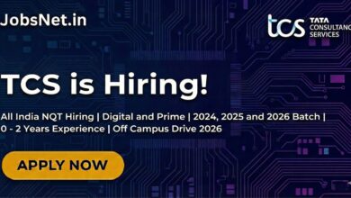 TCS Off Campus Drive 2026 : All India NQT Hiring - Digital and Prime